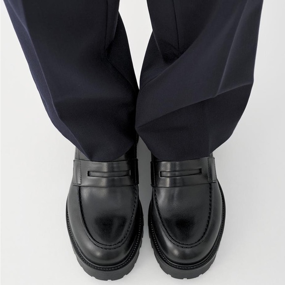 Vagabond Shoes - Vagabond Black Leather Women's Penny Loafers